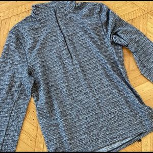 Men’s Lululemon Surge Warm 1/4 Zip Rulu Reflective Sweater Large